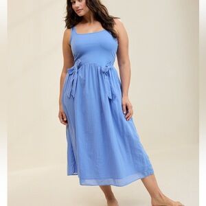 Aerie Blue Midi Dress